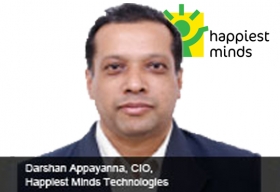 Darshan Appayanna CIO Happiest Minds Technology 